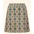 Topvintage exclusive ~ Bobby Retro rok in donker teal en oranje