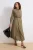 Dames platte maxi lange casual/dagelijkse skater hijab jurk