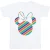 Li-cense Disney heren minnie mouse regenboog gezicht t-shirt