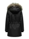 Only Jas Onliris Fur Winter Parka Cc 2023 Ot 15304625 Black Dames Maat