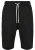 Urban Classics Broek  zwart / wit