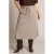 Yest Curve midi rok met ceintuur Plus Size – grijsgroen