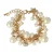 Otazu gold plated armband Ultimate Pearl goudkleurig