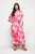 Caroline Tensen Islay Kimono Jurk Roze / Multi