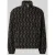Karl Kani Fleecepullover met opstaande kraag en ritssluiting