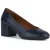 Geox D ELEANA A Leren Rund Volnerf Vrouwenhakken Navy