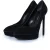 Saint Laurent Zwarte suède janis pump