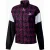 Puma Lange Mouw Zip Up Womens All Over Print Zwart Paars Jas 596735 25