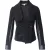 Diane Von Furstenberg Cropped Blazer in Zwart Triacetaat