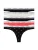 Calvin Klein Underwear String  knalrood / zwart / wit gemêleerd