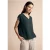 Street One Dames T-shirt met V-hals in Groen
