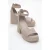 MARGOT Leer Platform Sandaal (Women)