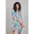 DIDI Tunic Flora In Offwhite With Palm Festival Print
