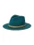Brixton Hoed ‘MESSER FEDORA’  camel / cyaan blauw