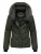Marikoo dames gewatteerde winterjas Nadiraa met 2-in-1 design & capuchon