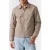 Calvin Klein Long Sleeve Padded Cotton Zip Jacket Vintage Khaki