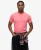 Superdry Mannen Klassiek Essential T-shirt met Borstzak Roze