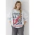 Bedrukt Ronde Hals Sweatshirt