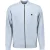 No Excess Pullover Full Zip Shoulder Detail Dusty Blue