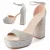 Montevida Heel Sandal Festsand7 in Grijs
