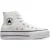 Converse Ctas Lift High Sneakers Dames – Wit –