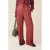 Sissy-Boy wide leg high waist broek donkerrood