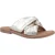 Hush Puppies Amy Brede Pasvorm Leren Dames Gouden Sandalen