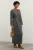 Trendyol Modest Dames Grijs Effen Maxi Lang Casual A-lijn Modest Jurken