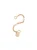 Cheeky Chain Munich Schoen accessoires ‘Diana XS’  crème / goud
