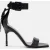AllSaints Noir Sandal Black/matte Black