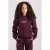America Today hoodie met print – donkerrood