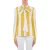 Moschino Striped Shirt In Cotton And Silk BarrÈ Yellow
