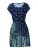 KOROSHI Jurk  navy