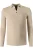 OLYMP Casual Trui Knoopsluiting lichtbeige, Gestructureerd