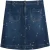 White Stuff Melody Embroidered Denim Skirt Mid Denim