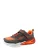 SKECHERS Sneakers ‘FLEX-GLOW ULTRA’  antraciet / oranje