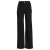 Anytime high waist wide leg jeans black