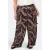 ONLY CARMAKOMA high waist casual broek bruin