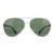 Calvin Klein Aviator Mens Silver Green Zonnebril
