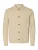 SELECTED Gebreid vest ‘SLHTURNER’  beige