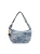 Picard Schoudertas ‘Wrap’  blauw gemêleerd