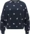 Ragwear Sweatshirt ‘Wuss Shells’  navy / lichtblauw / watermeloen rood