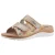 Rohde Slippers Baviera , sleehak, zomerschoen, pantoffels met logo-embleem
