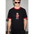 T-shirt met ronde hals en print