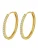 Hey Happiness Oorbel ‘Big Sparkles’  goud
