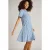 White Stuff Ria Jersey Shirt Dress Blue Print