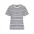 Gestreept boxy T-shirt voor dames Urban Classics