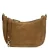 Manfield suede crossbody tas bruin