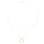 Orphelia ‘Novalie’ Dames 925 Sterling Zilveren Ketting met Hanger – Roze ZH-7129/RG