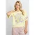 FLURESK T-shirt lichtgeel